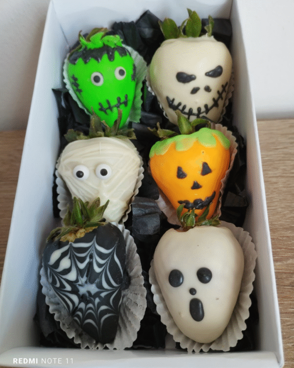 Fresas Halloween x 6